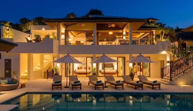 San Suk Villa – 4BR Ocean View Family Tropical Escape in Koh Samui