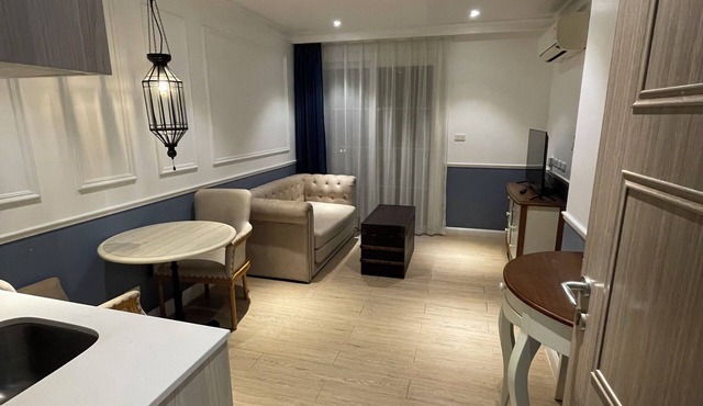 sevenseas cote 1-bedroom condo with sea view in Tambon Na Chom Thian
