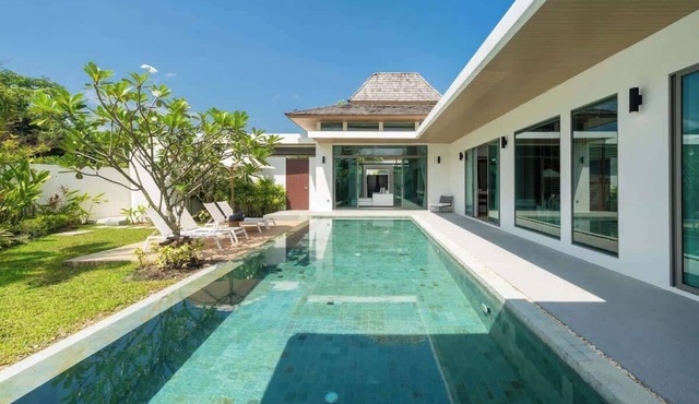 Shambhala Grand Villa | 3 BR Deluxe Garden Pool Villa - Top Location - Guest Favorite Choice in Thalang