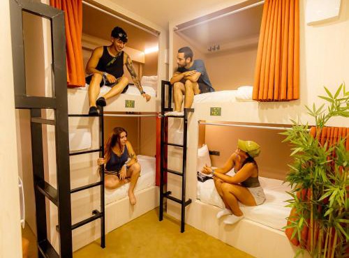 Social Pod Khao San Hostel in Bangkok