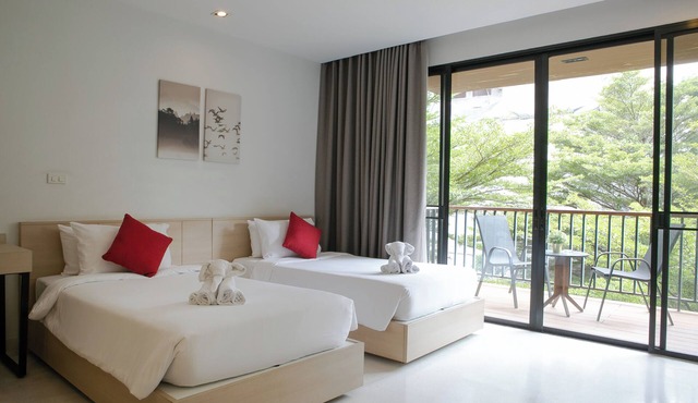 The Silver Palm Wellness Resort, Studio Twin, 2 single beds in Krung Thep Maha Nakhon