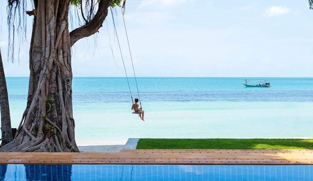 This Perfect 5 Star Villa in Koh Samui with Beachside Private Pool, Villa Waimarie 1005 in Koh Samui