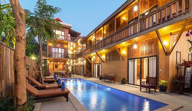 Touch Local10-ENTIRE PoolVilla in Siem Reap City