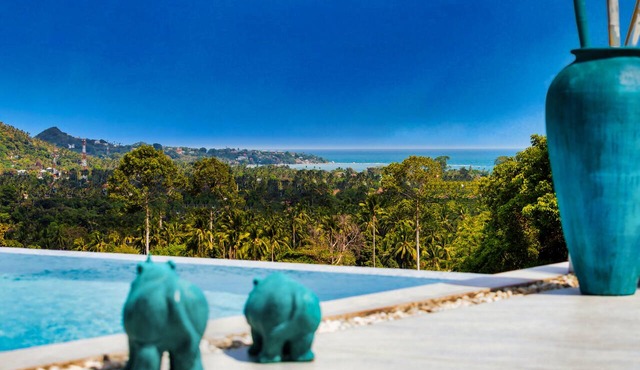 Villa Clarisse - SEAVIEW-4 BDR for10 people in Koh Samui