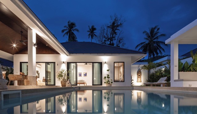 Villa Leila - 3BR Lamai Villa Pool Modern & Calm in Koh Samui