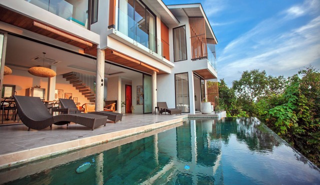Villa Nour - 3BR sea view pool luxury villa in Srithanu in Tambon Ko Pha-ngan