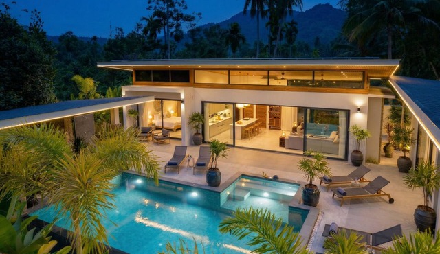 Villa Nuvana 3BR Private Pool in Mae Nam in Koh Samui