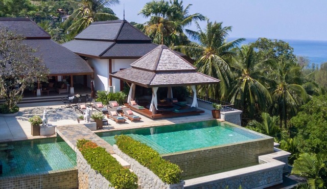 Villa Sanyanga, Surin Beach, chef, transport with driver, ocean views in Cherngtalay Thalang