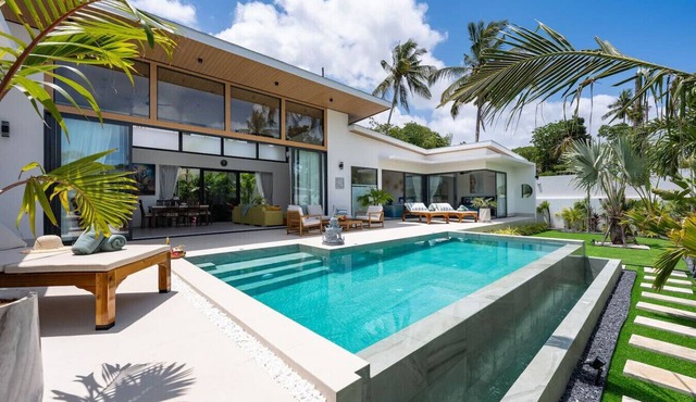 Villa Solunara | Central Location | Large Pool | Family-Friendly in Ko Samui District