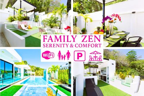 Zen Luxury Villa, Rooftop BBQ, Resort Pool & Kids Zone in Rawai Beach