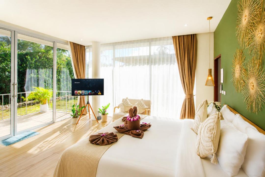 Thong Sala Villa | Paradise House - Calm & Green Garden Stay - Heart of Thong Sala - 4K SmartTV