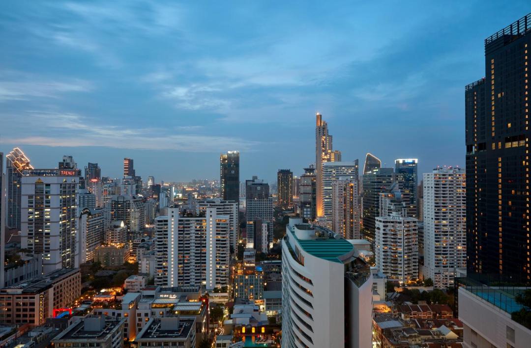 Photo of Buildings in Bangkok Central Business District
