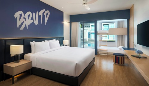 Deluxe Room, 1 King Bed, Terrace (Family | Bunkbed | Pool)