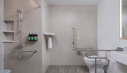Studio Suite, 1 King Bed, Accessible, Kitchen