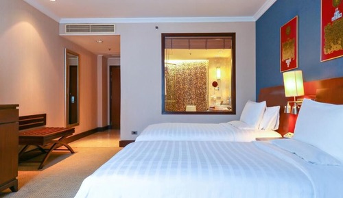 Room, 2 Twin Beds, Garden View