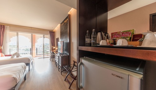 Superior Twin Room, Balcony, Garden View