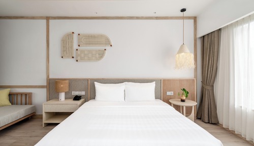 Deluxe Villa, 1 King Bed, Sea View