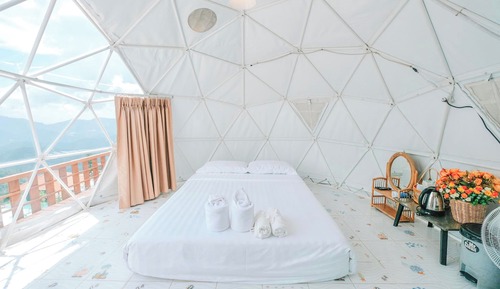 Deluxe Tent, Mountain View