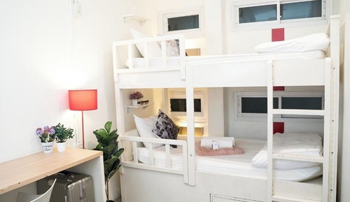 Private Twin Room (Bunk Bed) with Shared Bathroom