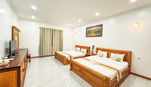 Standard Twin Room, Balcony, Pool View