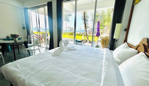 Basic Villa, Balcony, Beach View