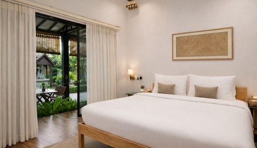 Deluxe Double Room, Courtyard View, Ground Floor