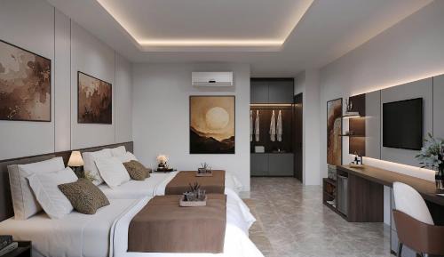 Triple Room with Mountain View