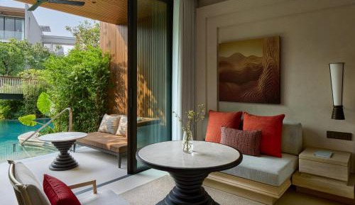 King Room with Balcony and Pool Access