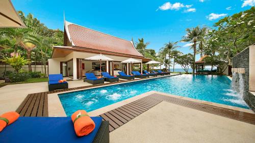  Baan Samlarn 5BR Beachfront Pool Villa | Chef, Gym, BBQ