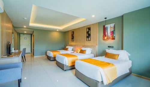 Triple Room with Garden View