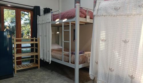 Bunk Bed in Female Dormitory Room  
