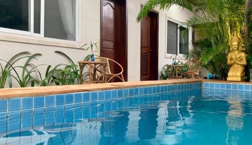 Twin Room with Pool View