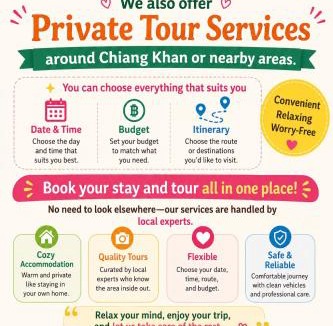 Chiang Khan House | K Khan Private Garden Home - Chiang Khan Walking Street