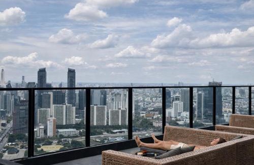 Rama 9 Apartment | Modern Loft Duplex Prime View