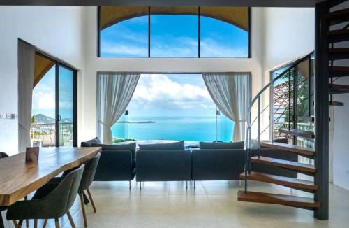 Maret Villa | Stunning Sea View 2br Villa Infinity Pool