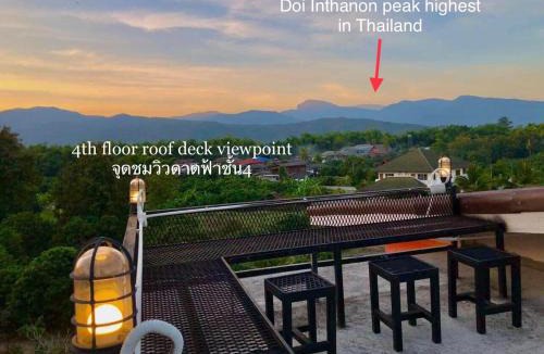 Chom Thong Apartment | Sandee Place Mountain View Hotel โรงแรมแสนดีเพลส เมาเท่นวิว จอมทอง