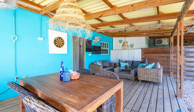 Charming 2-bedroom house with big terrace for rinse gear and grill in Bouvet Island