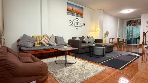 Restful38 15 Mins to DMK Private Parking Self Check-in in Thung Si Kan