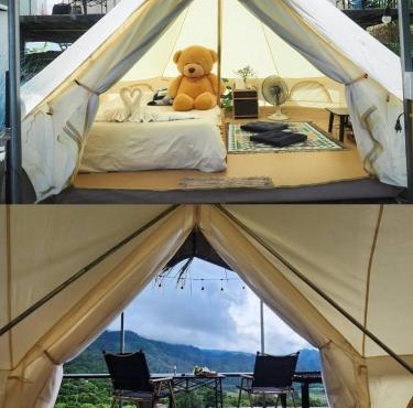 Morning camp in Ban Sakoen