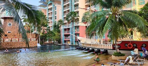 Sea View Condo in Grande Caribbean l Pool l Near Jomtien Beach and Walking Street in Pattaya