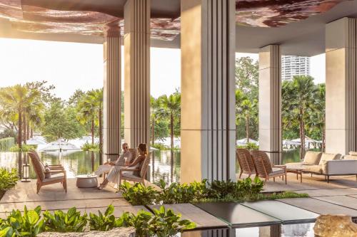 Four Seasons Hotel Bangkok at Chao Phraya River in Bangkok